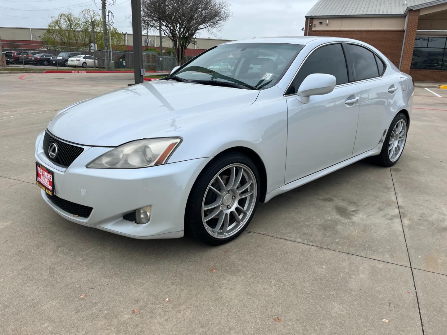 2008 white /TAN Lexus IS IS 250 6-Speed Manual (JTHBK262285) with an 2.5L V6 24V DOHC engine, 6-Speed Manual Overdrive transmission, located at 14700 Tomball Parkway 249, Houston, TX, 77086, (281) 444-2200, 29.928619, -95.504074 - Photo#2